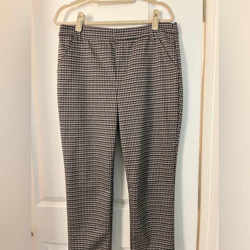Democracy Ab Solution Houndstooth Trousers -Size 12-EUC